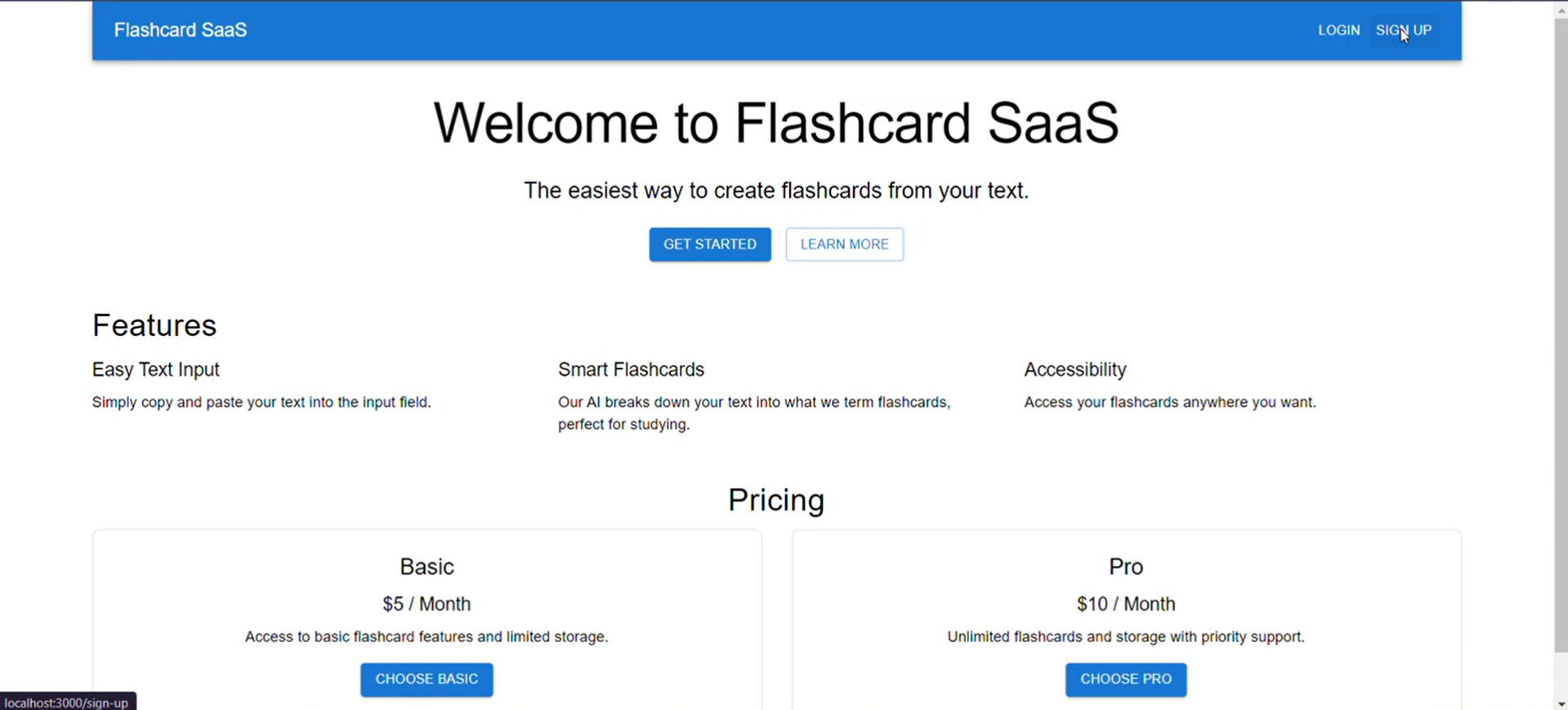 Flash-card Generator - SaaS